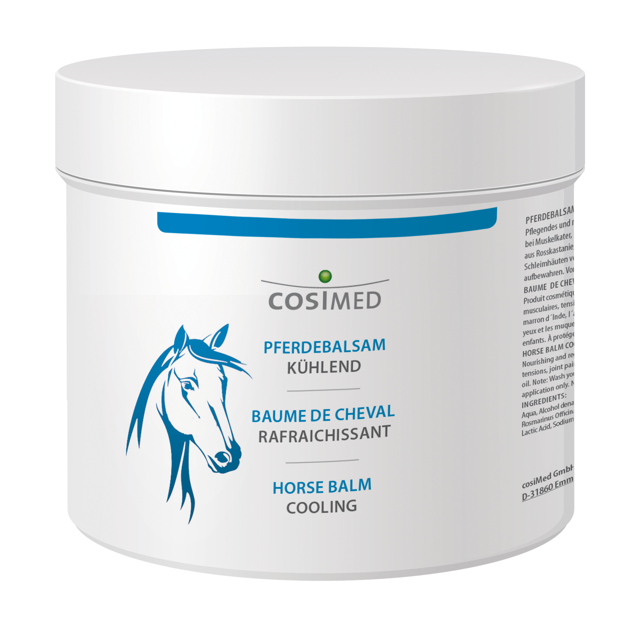 cosiMed Pferdebalsam kühlend, 500-ml Dose
