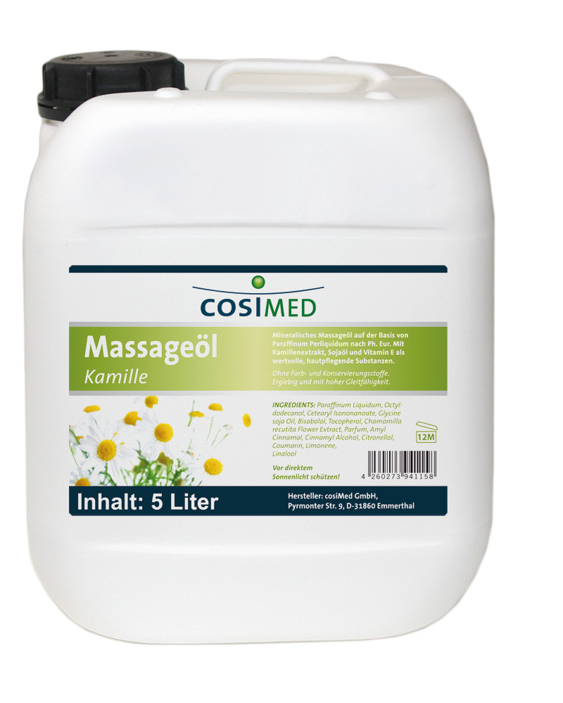 cosiMed Massageöl Kamille, 5-l