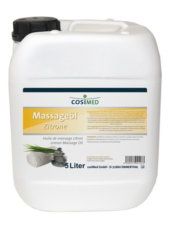 cosiMed Massageöl Zitrone, 5-l         
