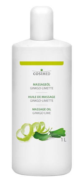 cosiMed Massageöl Ginkgo-Limette, 1-l 