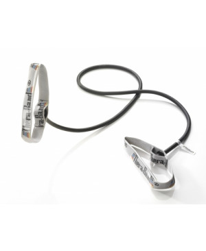 Thera-Band® Bodytrainer Tubing mit Griffen 1,4 m, schwarz