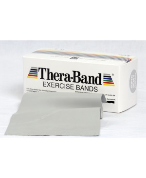 Thera-Band® Standardpackung 5,5 m x 13,8 cm, silber = super stark