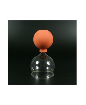 Schröpfglas mit Olive und Ball Ø 7,0 cm