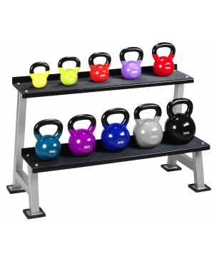 Kettlebells Rack, Breite 120 cm - Tiefe 52 cm - Höhe 75 cm (ohne Kettlebells)
