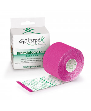 Gatapex Kinesiology-Tape 5 cm breit x 5,5 m, pink