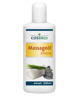 cosiMed Massageöl Zitrone, 250-ml