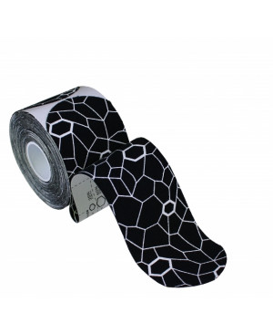 Thera-Band® Kinesiology schwarz/weiß Tape Precut Rolle, 25,4 x 5 cm, (20 St.)