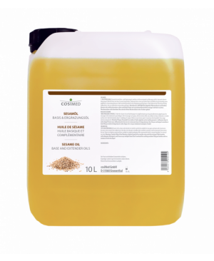cosiMed Sesamöl 1. Kaltpressung - Massageöl & Basisöl, 10-l