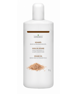 cosiMed Sesamöl 1. Kaltpressung - Massageöl & Basisöl, 1-l