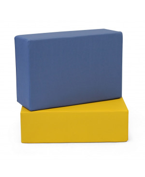 Positurrechteck 50 x 25 x 20 cm, Kunstlederbezug (Farbauswahl siehe Farbtafel)