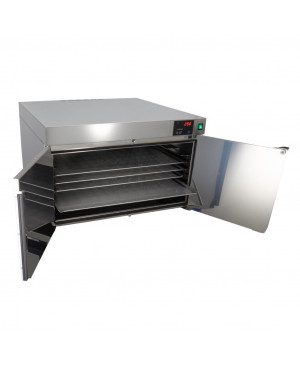Aufwärmeschrank Typ WS 6-7054 S für max. 6 Warmpackungen 50 x 70 cm (inkl. 4 Lochblechen) mit 1.000 Watt Heizleistung